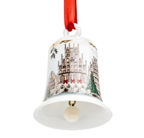 Hutschenreuther Christbaumschmuck Porzellanglocke City-Glocke Münster