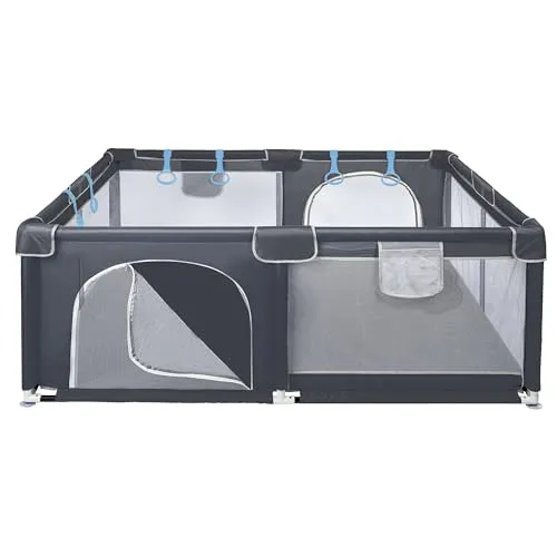 ONVAYA Laufgitter für Babys in grau von ONVAYA