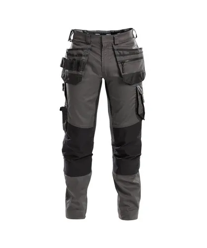 FLUX Arbeitshose mit Stretch und Holstertaschen, Größe 50 - Arbeits- & Schutzkleidung mit 4-Wege-Stretch für optimale Bewegungsfreiheit, verstärkten Cordura®-Taschen und verstellbaren Kniepolstertaschen für zusätzlichen Komfort und Sicherheit.