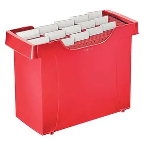 LEITZ Uni Hängeregistratur Box Plus rot