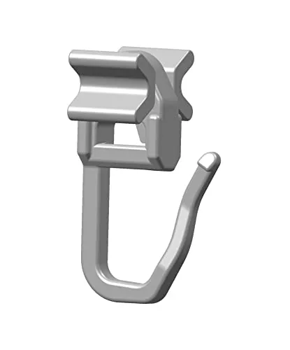 nodeko 100 Stck. X-Gleiter für Objektschienen, Auf- und Unterputzschienen, 8mm-Lauf