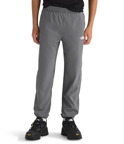 The North Face Boy's On The Trail Pant - Laufhose XXL grau - Wanderhose für aktive Jungen, ideal für Laufrunden in der Natur. DWR-imprägniert für zusätzlichen Wetterschutz und aus 100% Polyester für hohen Tragekomfort.