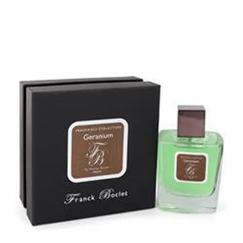 Franck Boclet Unisex Eau de Parfum Geranium 100 ml - Eau de Parfum für Damen, mit einem einzigartigen Geranium-Duft, der Frische und Eleganz vereint.