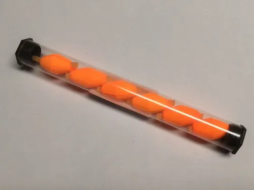 Fliegenfischen Biss / Strike Indikator Schwimmer Set 6 Orange Packung #141
