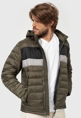 Indicode Herren Hampshire Steppjacke - Funktionsjacke in Daunenjacken-Optik, leicht und strapazierfähig mit optimaler Wärmeverteilung für besten Tragekomfort im Winter.