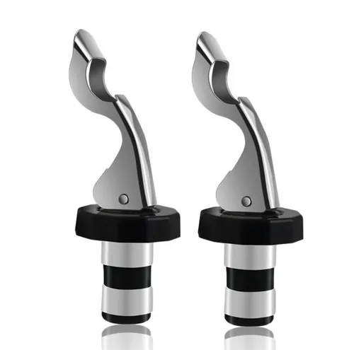 BAYLI Flaschenverschluss Wein Flaschenverschluss mit Hebel für Champagner, Prosecco & Bier