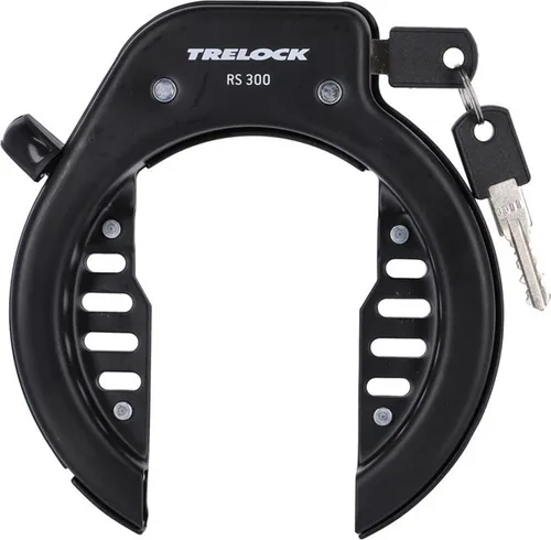 Trelock Rahmenschloss RS 300,AZ,Flex Mount, schwarz