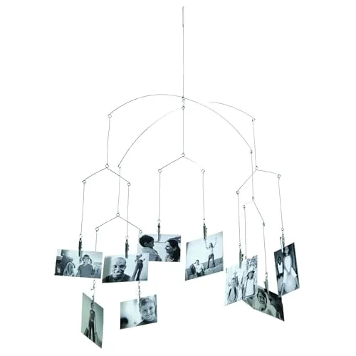 Kikkerland Mobile Flexible Fotoanhänger mit Klemmen