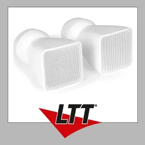 Power Dynamics BSX30W Satellitenlautsprecher-Set Weiß 100 V/8 Ohm