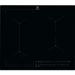 Electrolux EIS62449C Induktionskochfeld 60 cm, schwarz - Kochfeld mit SenseBoil-Technologie für perfektes Kochen, Hob2Hood-Funktion für automatische Dunstabzugseinstellungen und Infinite Kochzonen für optimale Topfgröße.