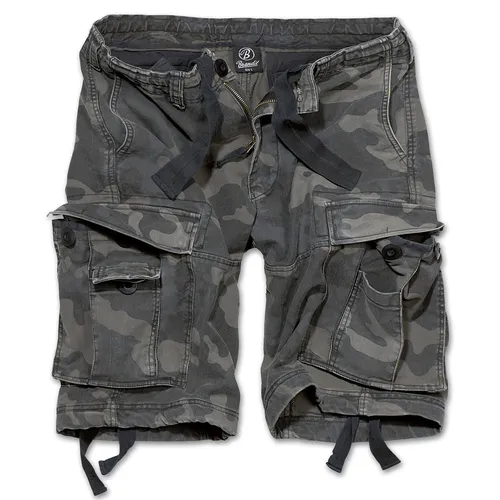 Brandit Vintage Shorts – Bequeme Cargoshorts für Herren - Robuste Shorts aus schwerer Baumwolle im klassischen Cargoschnitt, ideal für warme Tage. Verfügbar in Unifarben oder taktischer Camo-Optik.