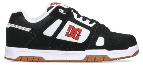 DC Shoes Stag Black/White/Red Größe EU 43 - Stylische DC Shoes Stag Sneaker in Black/White/Red, Größe EU 43. Bequem und vielseitig für jeden Anlass – perfekt für lässige Streetstyle-Looks. Aus strapazierfähigem Material mit einer leichten Gummisohle.