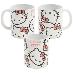 Hello Kitty Kaffeebecher, Weiß, Keramik, 0.32 L, Kaffee & Tee, Tassen, Kaffeebecher
