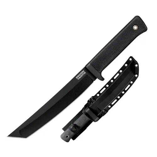 Cold Steel 49LRT Recon Outdoormesser – Tanto Klinge - Outdoor-Messer mit scharfer Tanto Klinge aus SK5 Kohlenstoffstahl, ideal für Abenteuer und Outdoor-Enthusiasten. Gesamtlänge 29.84 cm, leicht und robust.