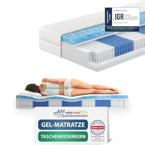 Gelschaummatratzen von AM Qualitätsmatratzen