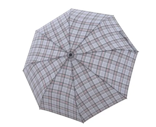 doppler® Stockregenschirm Carbonsteel in grau von doppler®