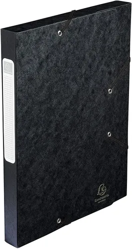 EXACOMPTA Sammelbox Cartobox DIN A4 40 mm schwarz