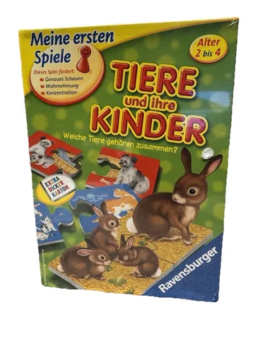 Tiere und ihre Kinder Ravensburger Meine ersten Spiele ab 2 Jahren 2008