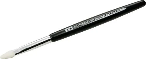 TAMIYA TAM87084 300087084 - Weathering Pinsel Fein Schaumstoff, geruchsneutral und vielseitig einsetzbar für präzise Modellbauarbeiten