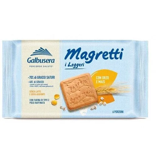 Galbusera Magretti Kekse mit Malz und Gerste 350g kuchen biscuits cookies