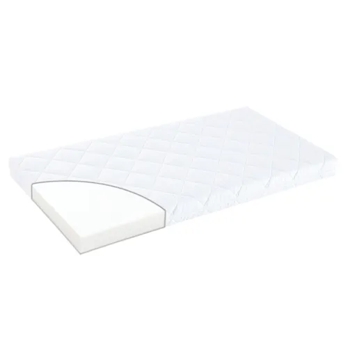 Träumeland Softwash Matratze 70 x 140 cm, Weiß - Matratze für Kinder, abnehmbarer und waschbarer Bezug bis 60°C, allergikerfreundlicher Softschaum-Kern – ideal für gesunden Schlaf.