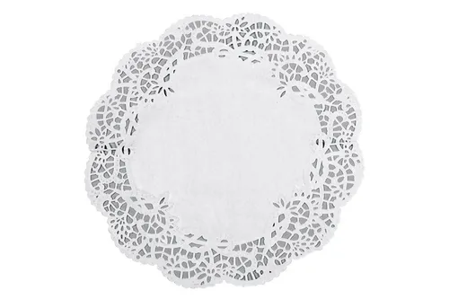 Tortenspitzen Decken Ø 36 cm weiß 6 Stück von ES Logistik