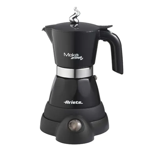 Ariete 1358 Moka Aroma: Elektrische Espressomaschine für perfekten Kaffeegenuss