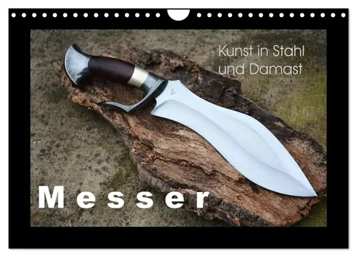 Heribert Saal | Kunst in Stahl und Damast - M e s s e r (Wandkalender 2026...