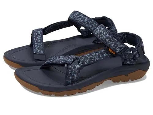 TEVA Hurricane XLT2 Sandale Herren - Blau - Größe 40,5 - Wanderschuhe mit 100% recyceltem Polyesterband, schnell trocknend und ideal für Tageswanderungen. Robuste Gummisohle sorgt für hervorragende Traktion und Stabilität auf jedem Gelände.