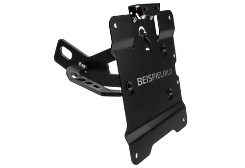 ZIEGER Kennzeichenhalter für Harley Davidson Softail BJ 2020- - Stabiler seitlicher Kennzeichenhalter für Harley Davidson Softail ab BJ 2020. Ideal für Chopper- und Cruiser-Fahrer, bietet eine stylische Optik und optimale Sichtbarkeit dank flexibler LED-Beleuchtung.