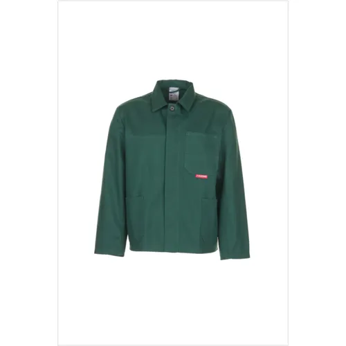Arbeitsjacke 1513 Grün, Größe 62 - Robuste Berufsjacke für Profis - Arbeits- & Schutzkleidung, strapazierfähig und ideal für den Einsatz in anspruchsvollen Berufen.