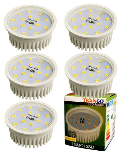 TRANGO LED-Leuchtmittel MO15-5, 5er Pack von Trango