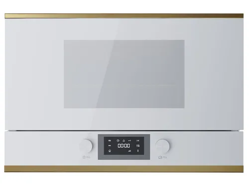 Küppersbusch ML 6330.0 W4 K-Series.3 Einbau-Mikrowelle Weiß/Gold