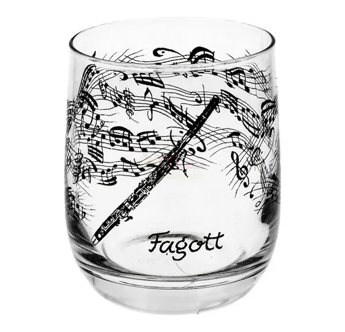 mugesh Glas Glas mit verschiedenen Motiven, Glas, für Musiker