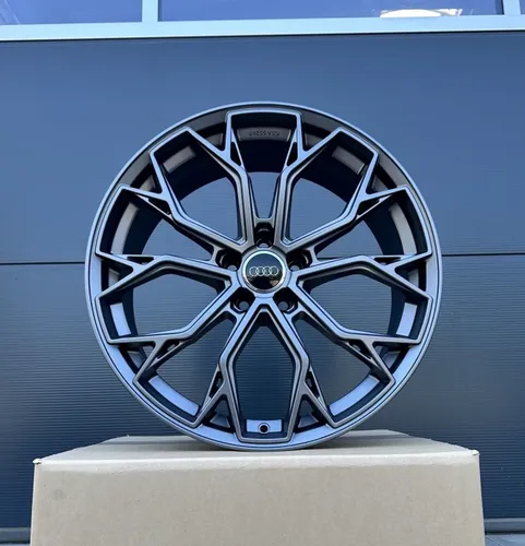 Zoll Felgen FF02 schwarz für Audi A4 S4 A5 S5 B8 B9 A6 4F 4G F2 C6 C7 C8 20 Zoll