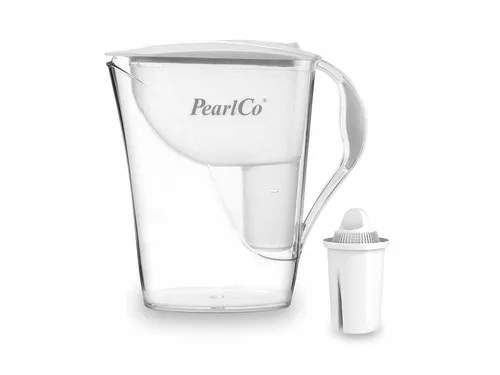 PearlCo Wasserfilter PearlCo Wasserfilter Fashion classic (weiß) inkl. 1 Filterkartusche