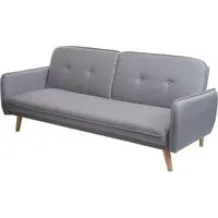Schlafsofa MCW-J18 – Vielseitiges Klappsofa mit Schlaffunktion - Sofa mit 3-stufig verstellbarer Rückenlehne, ideal für Gästeübernachtungen und platzsparend im Wohnzimmer.