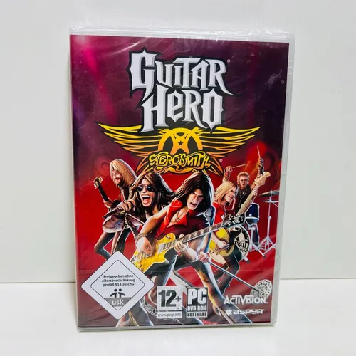 Guitar Hero - Aerosmith für PC - NEU - Spannendes Musikspiel von Activision für PC, ideal für Fans von Aerosmith und rockigen Herausforderungen. USK ab 0 Jahren.
