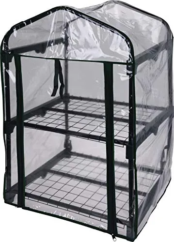 Trendkontor Gewächshaus Frühbeet Garten 50x45x80cm