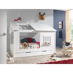 Baumhaus Bett 90 x 200 cm mit Bettschublade von Vipack