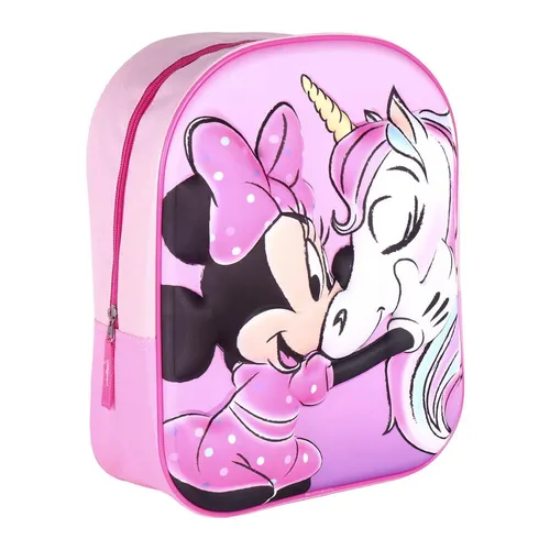 Rucksack Disney Minnie Mouse 3D - Minnie Maus Kindergartenrucksack 31x25x10 cm