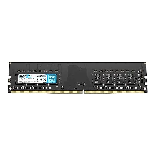 BRAINZAP 8GB DDR4 RAM DIMM PC4-2666V-UA2-11 1Rx8 2666 MHz 1.2V CL19 Computer PC Arbeitsspeicher Unbuffered Non-ECC