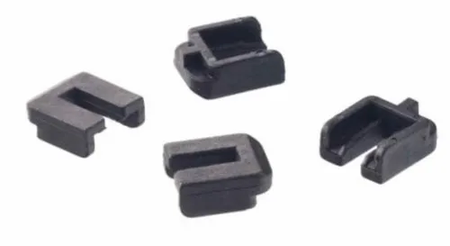 WESCO® Capboy U-Befestigungselement Scharnier, schwarz - Hochwertiges WESCO® Capboy U-Befestigungselement aus robustem Kunststoff, ideal für den Austausch beschädigter Scharniere. Passgenau für Ihre Capboy®-Modelle und garantiert langlebig für effiziente Küchennutzung.
