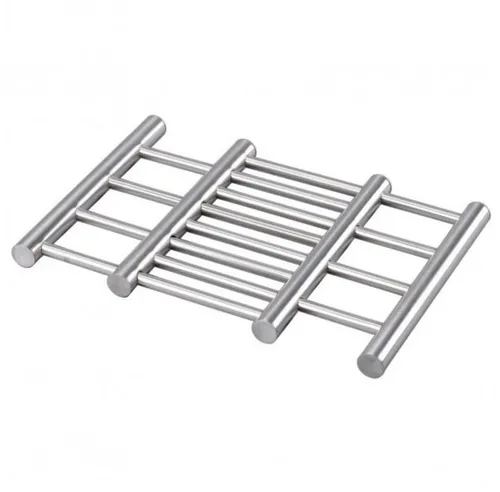 axentia Topfuntersetzer Topfuntersetzer, Edelstahl 116618, 1-tlg.