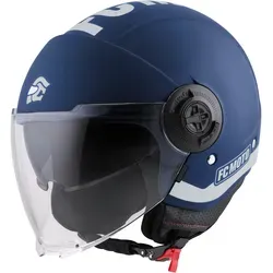 FC-Moto Ralgo Jethelm, grau-blau, Größe L für Männer