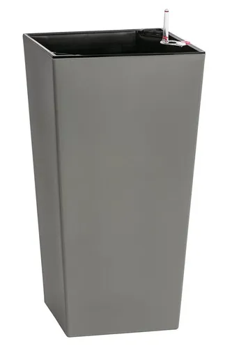 Dehner Blumentopf Elise mit Bewässerungs-System, Kunststoff, Bruchsicher, Selbstbewässerung, UV-beständig