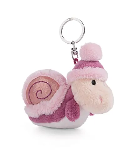 NICI Schlüsselanhänger Schnecke pink SOA 10cm Green