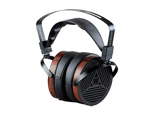 Monoprice Monolith M1060 Over-Ear-Planar-Magnetic-Kopfhörer - Mit 106 mm-Treiber - Offenes Design - Schwarz/Holz