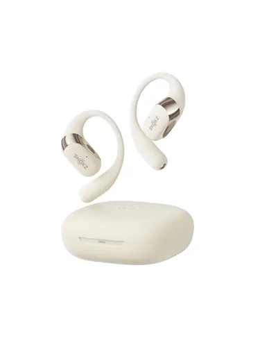Shokz OpenFit 2 True Wireless Kopfhörer in Beige in beige von Shokz