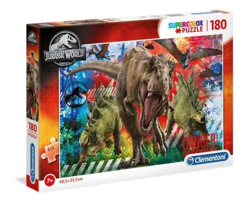 Puzzle 180el. Jurassic World PUD CLEMENTONI 29106  CLM CLEMENTONI 8005125291069